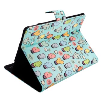 FUNDA UNIVERSAL ROTATORY 360º SILVER HT PARA TABLET 9-10.1" CACTOOS GREEN METAL