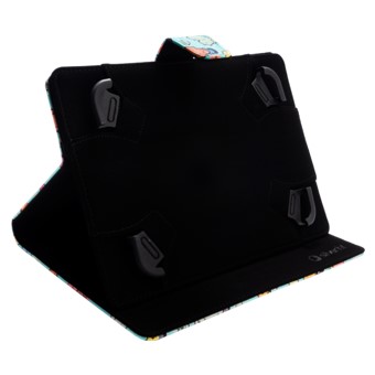 FUNDA UNIVERSAL ROTATORY 360º SILVER HT PARA TABLET 9-10.1" CACTOOS GREEN METAL