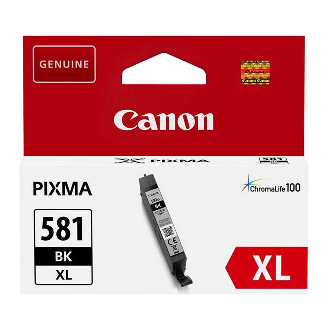 CARTUCHO TINTA CANON CLI 581 BK XL NEGRO PIXMA TR7550 / TR8550 / TS6150 / TS6151 / TS8150 / TS8151 / TS8152 / TS9150 / TS9155
