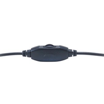 AURICULAR EQUIP LIFE MICROFONO JACK 3.5MM ( INCLUYE ADAPTADOR 1 A 2 JACKS ) NEGRO