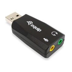 ADAPTADOR DE AUDIO EQUIP TARJETA DE SONIDO USB