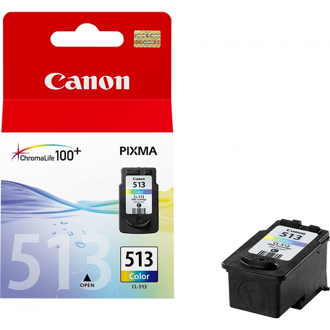 CARTUCHO TINTA CANON CL 513 TRICOLOR 15ML MP240/ 260/ 480