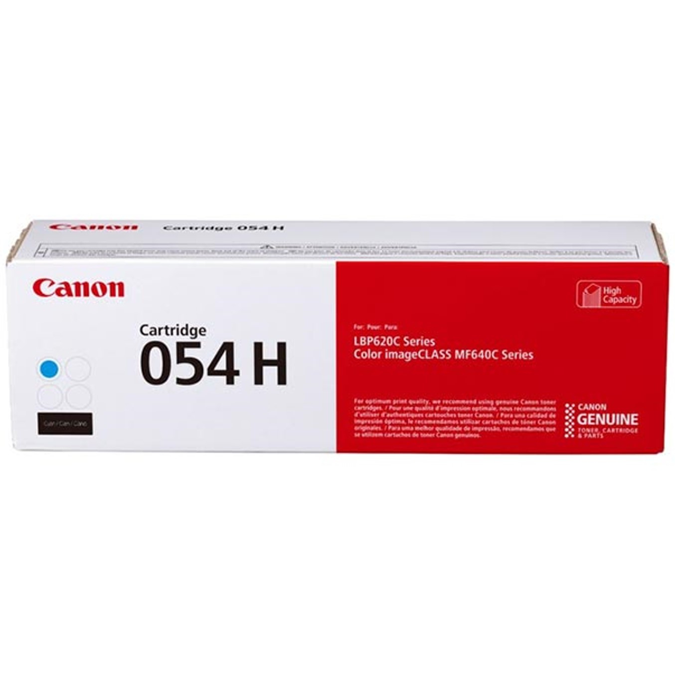 TONER CANON 054H CIAN 2300 PAG LBP622/ MF641/ MF644/ LBP621/ LBP623/ MF641/ MF643/ MF645