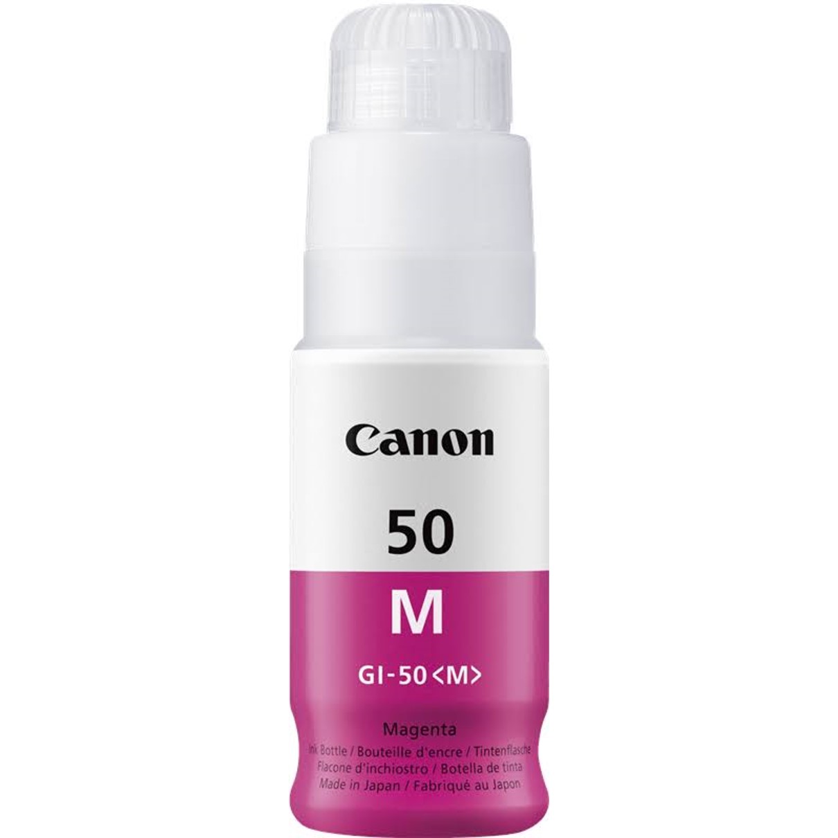 BOTELLA TINTA CANON GI-50M MAGENTA 70ML 7700 PAGINAS