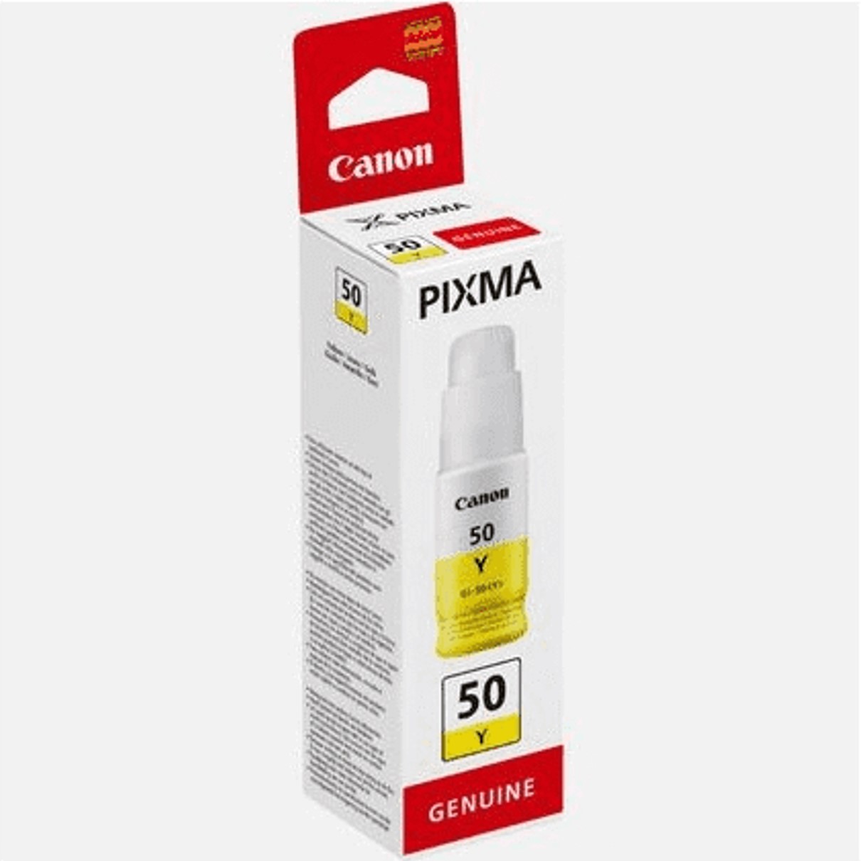 BOTELLA TINTA CANON GI-50Y AMARILLO 70ML 7700 PAGINAS