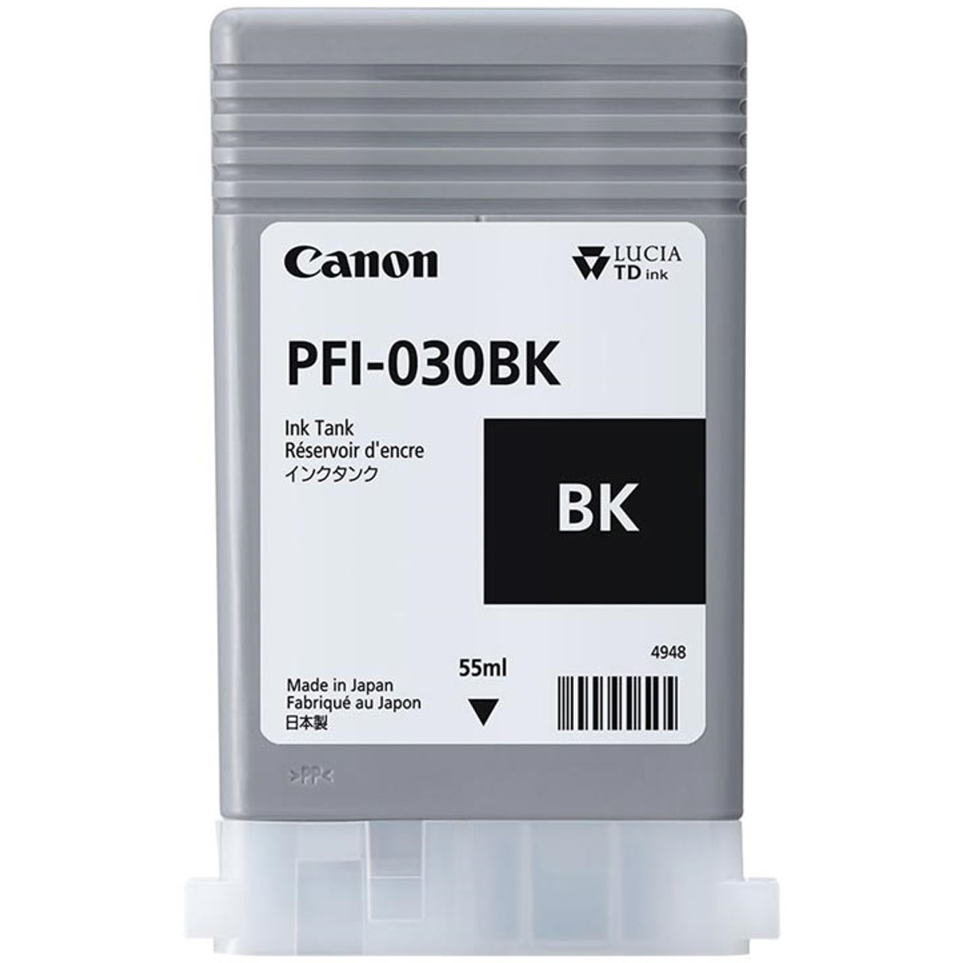 CARTUCHO CANON PFI-030 NEGRO TA-20TA-20 MFP L24eiTA-30TA-30 MFP L36ei