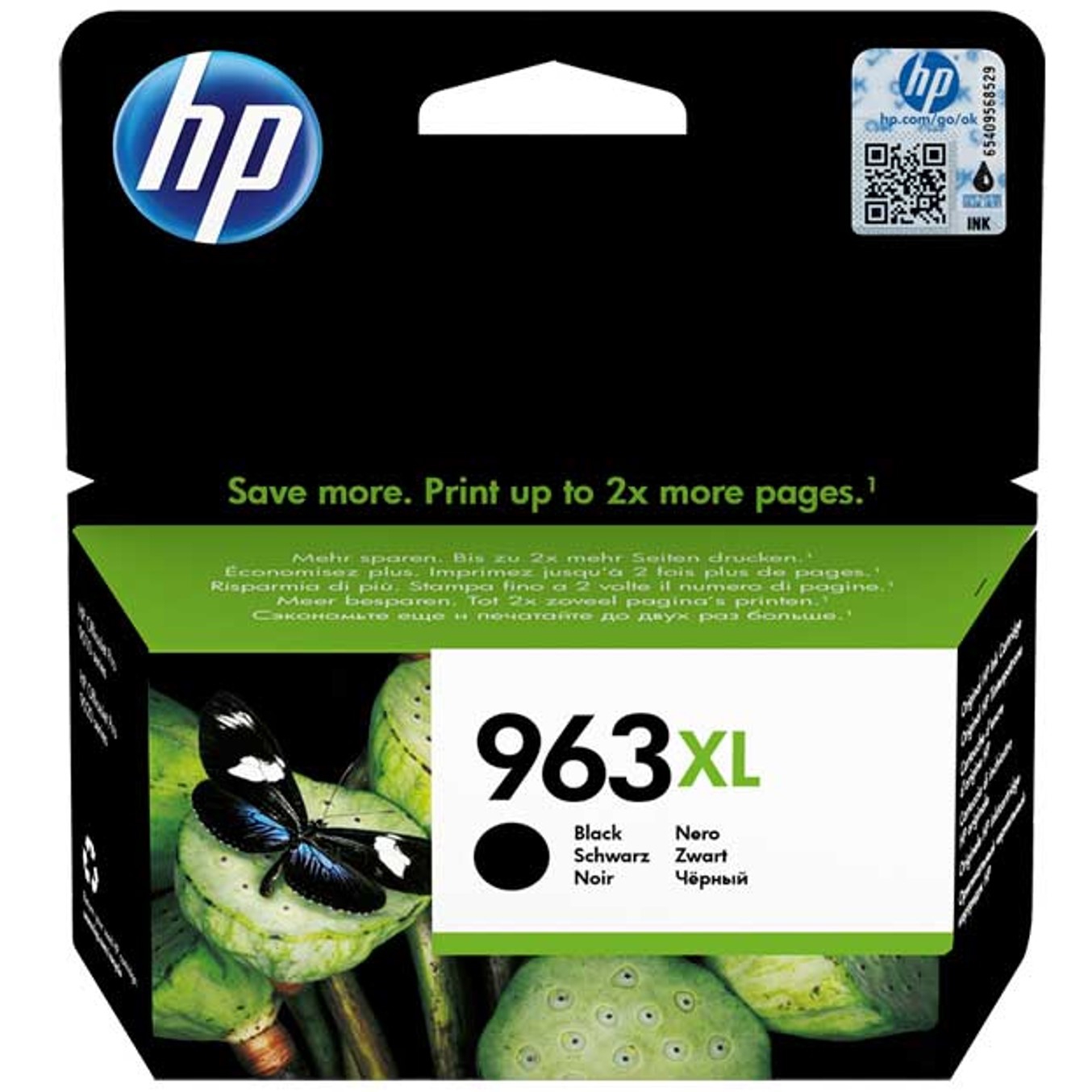 CARTUCHO TINTA HP 963XL 3JA30AE NEGRO 47.86ML 2000 PAGINAS