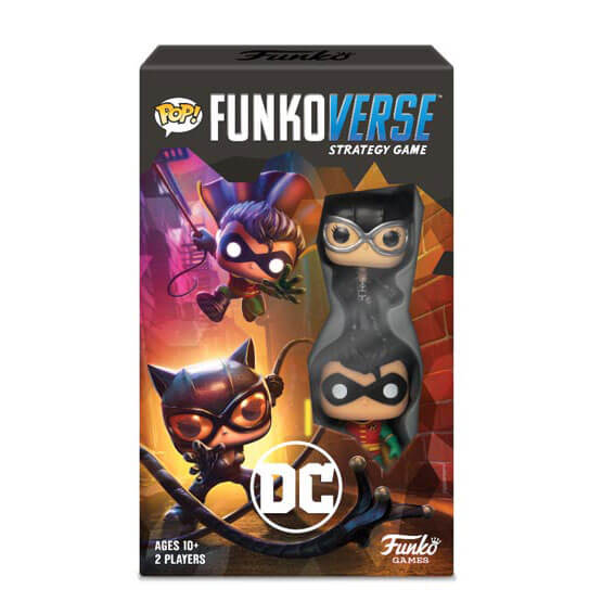 Juego de Mesa Funkoverse DC Edicion 101 Robin Catwoman