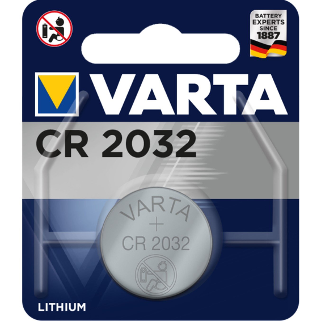 BLISTER PILAS VARTA LITIO BOTON CR-2032 3V