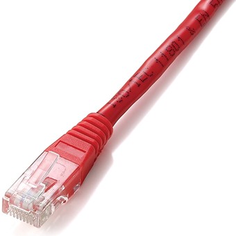 CABLE RED EQUIP LATIGUILLO RJ45 U/ UTP CAT6 10M ROJO