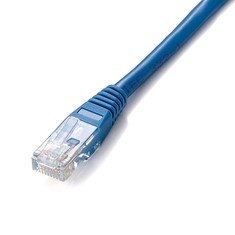 CABLE RED EQUIP LATIGUILLO RJ45 U/ UTP CAT6 3M AZUL
