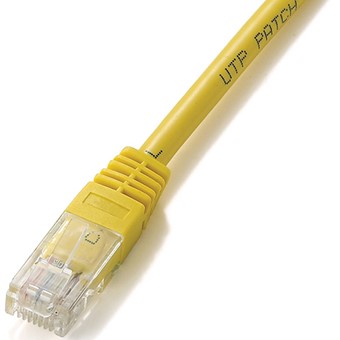 CABLE RED EQUIP LATIGUILLO RJ45 U/ UTP CAT6 10M AMARILLO