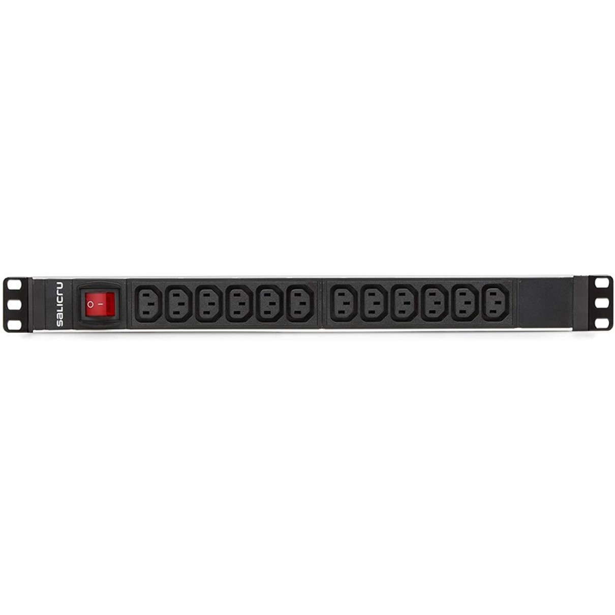 REGLETA SALICRU PARA RACK 19" SPS PDU 12 TOMAS IEC INTERRUPTOR