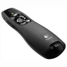 MANDO WIRELESS INALAMBRICO LOGITECH R400 PROFESIONAL PRESENTER WIRELESS PUNTERO LASER 15 M 2.4 GHZ