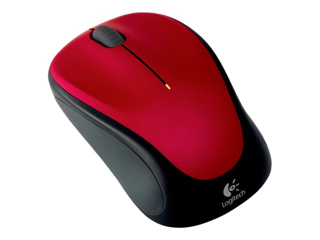 MOUSE RATON LOGITECH M235 OPTICO WIRELESS INALAMBRICO ROJO