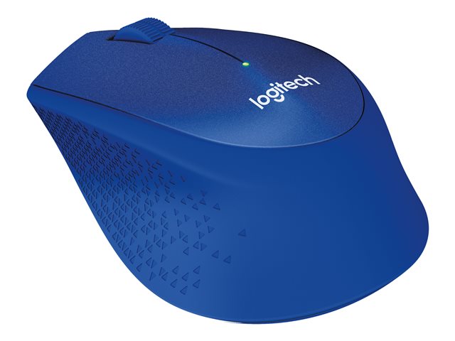 MOUSE RATON LOGITECH M330 OPTICO WIRELESS INALAMBRICO SILENT PLUS AZUL