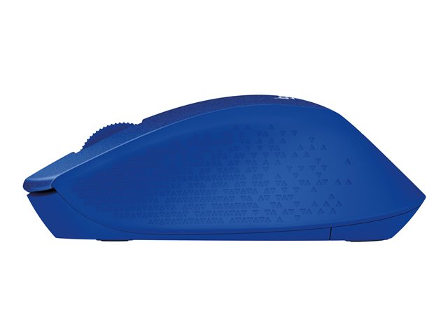 MOUSE RATON LOGITECH M330 OPTICO WIRELESS INALAMBRICO SILENT PLUS AZUL