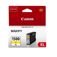 CARTUCHO TINTA CANON PGI-1500XL AMARILLO MAXIFY MB2050/2350