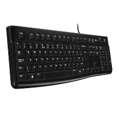 TECLADO LOGITECH K120 USB NEGRO EN INGLES (EEUU)