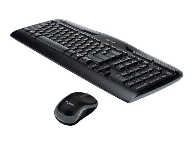 TECLADO + MOUSE LOGITECH MK330 WIRELESS INALAMBRICO USB 2.0 NEGRO 2.4GHZ