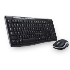 TECLADO + MOUSE LOGITECH MK270 OPTICO WIRELESS INALAMBRICO USB 2.0 NEGRO
