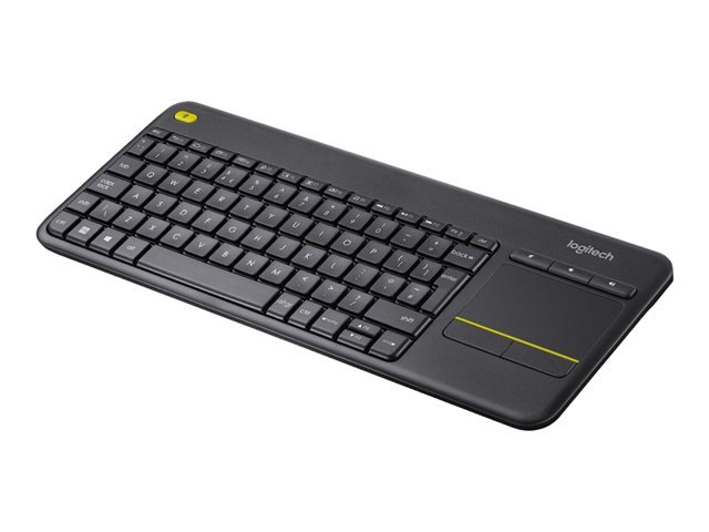 TECLADO LOGITECH K400 PLUS TOUCH KEYBOARD NEGRO WIRELESS INALAMBRICO