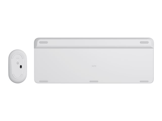 TECLADO + MOUSE LOGITECH MK470 WIRELESS INALAMBRICO BLANCO