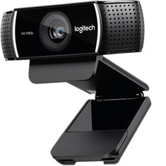 WEBCAM LOGITECH C922 PRO STREAM FULL HD 30FPS CON TRIPODE