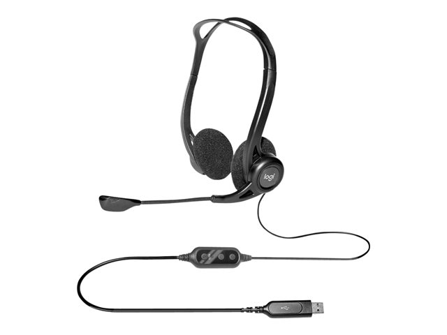 AURICULARES CON MICROFONO LOGITECH PC960 USB