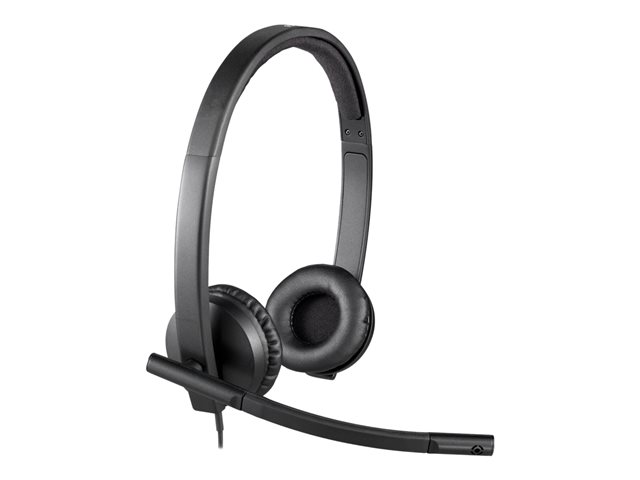 AURICULARES LOGITECH H570E CON MICROFONO/ STEREO DIADEMA/ USB