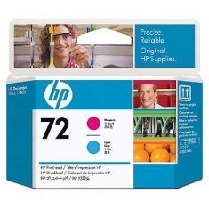 CABEZAL IMPRESION HP 72 C9383A CIAN/ MAGENTA DESIGNJET T610 T1100