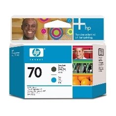 CABEZAL IMPRESION HP 70 C9404A CIAN/ NEGRO MATE Z2100/ Z3100/ Z3200