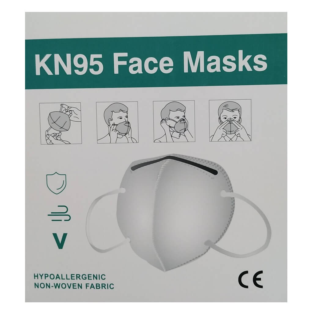 CAJA CARTON MASCARILLAS KN95 FFP2
