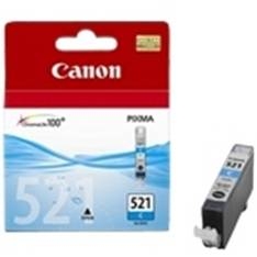 CARTUCHO TINTA CANON CLI 521C CIAN PIXMA 9ML 3600/ 4600/ 4700/ MP540/ 550/ 560/ 620/ 630/ 640/ 980 MX860/ 870