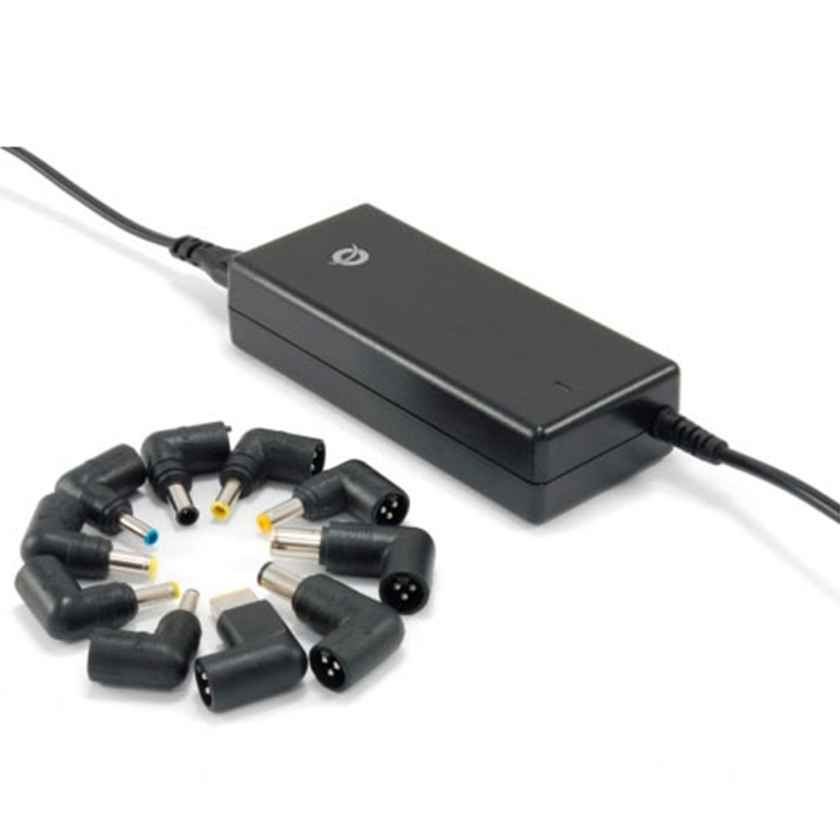 CARGADOR UNIVERSAL DE PORTATIL CONCEPTRONIC 65W AUTOMATICO 18V A 20V 10 CONECTORES