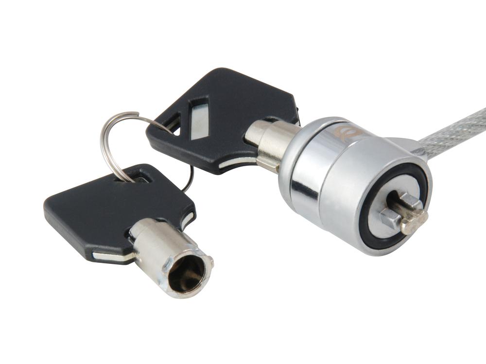 CABLE SEGURIDAD CONCEPTRONIC KENSINGTON CON LLAVE PARA PORTATILES 1.5M