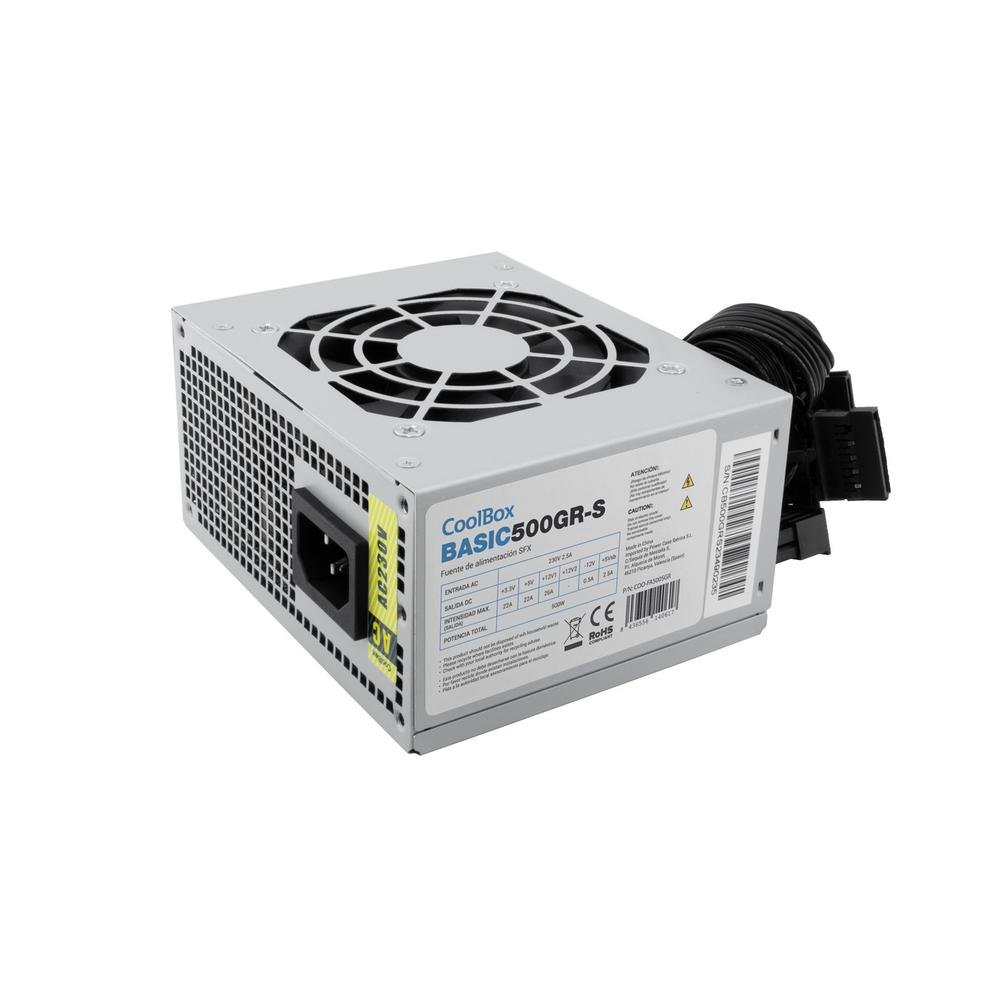 FUENTE ALIMENTACION COOLBOX BASIC 500GR SFX 500W
