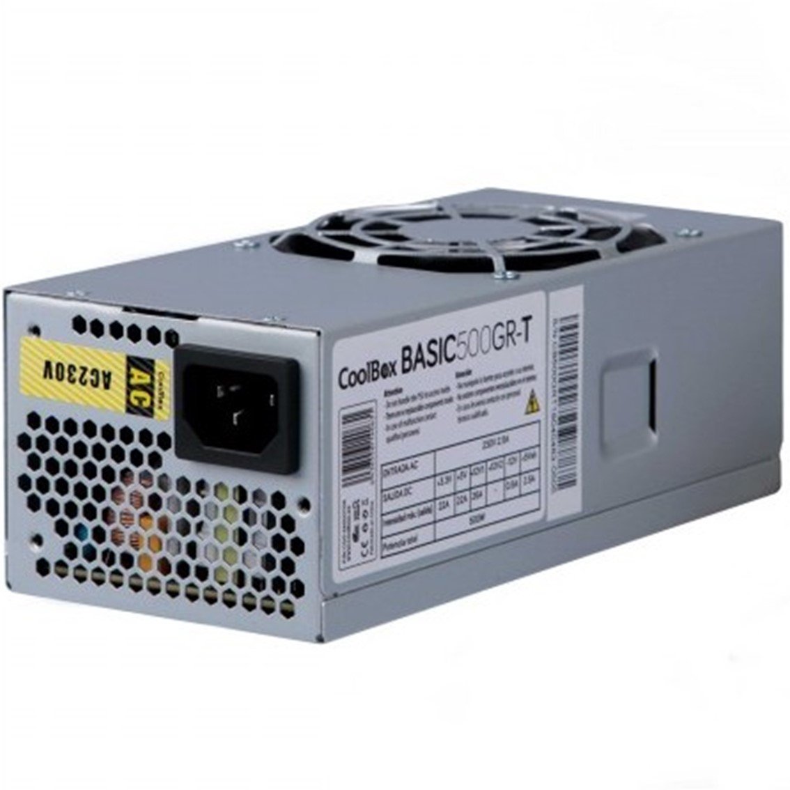 FUENTE DE ALIMENTACION COOLBOX BASIC 500GR-T TFX 500W