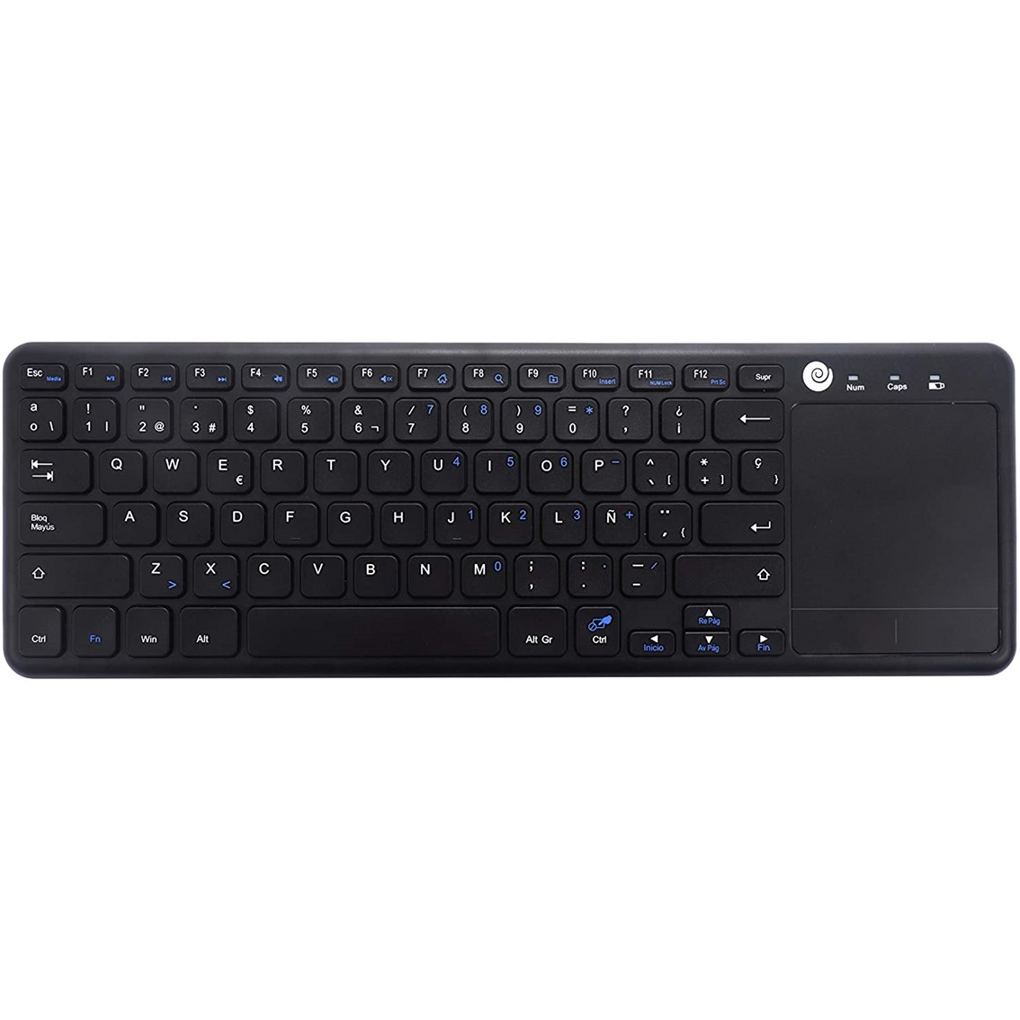 TECLADO INALAMBRICO COOLBOX TOUCHPAD COO-TEW01-BK