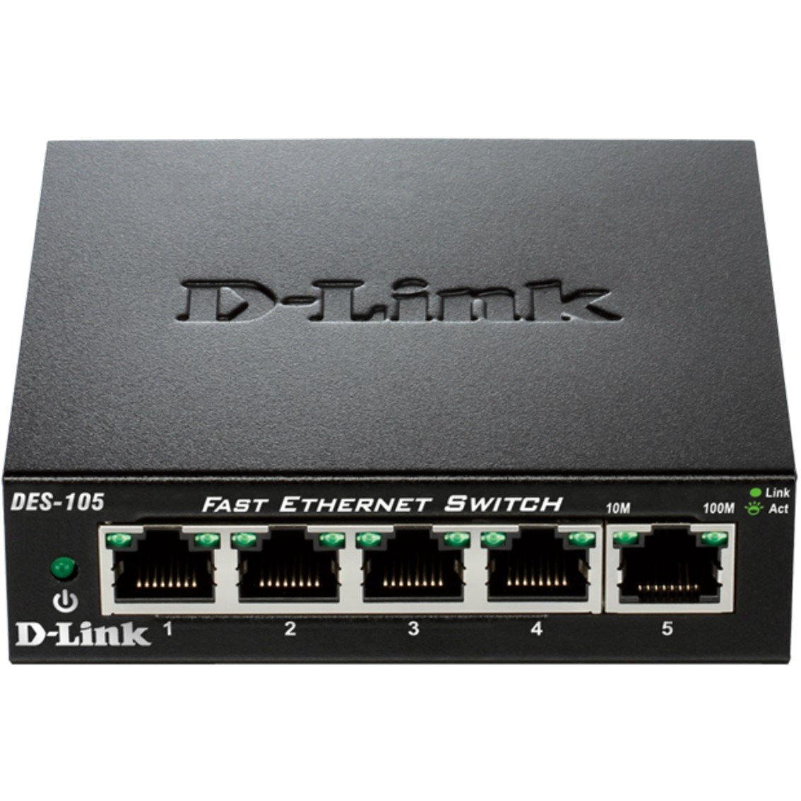 SWITCH 5 PUERTOS 10/100 FAST ETHERNET D-LINK
