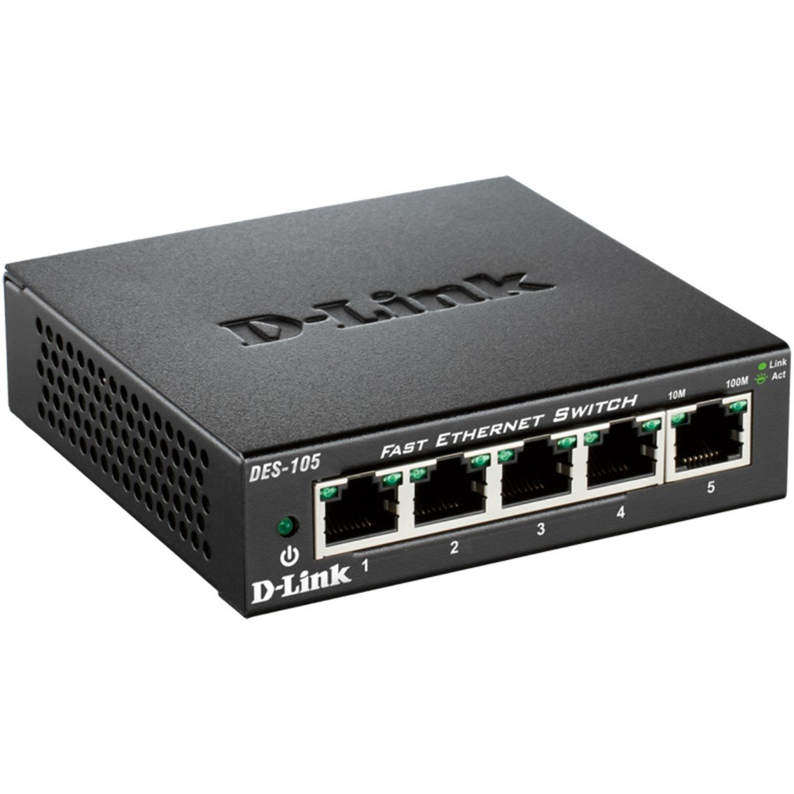 SWITCH 5 PUERTOS 10/100 FAST ETHERNET D-LINK