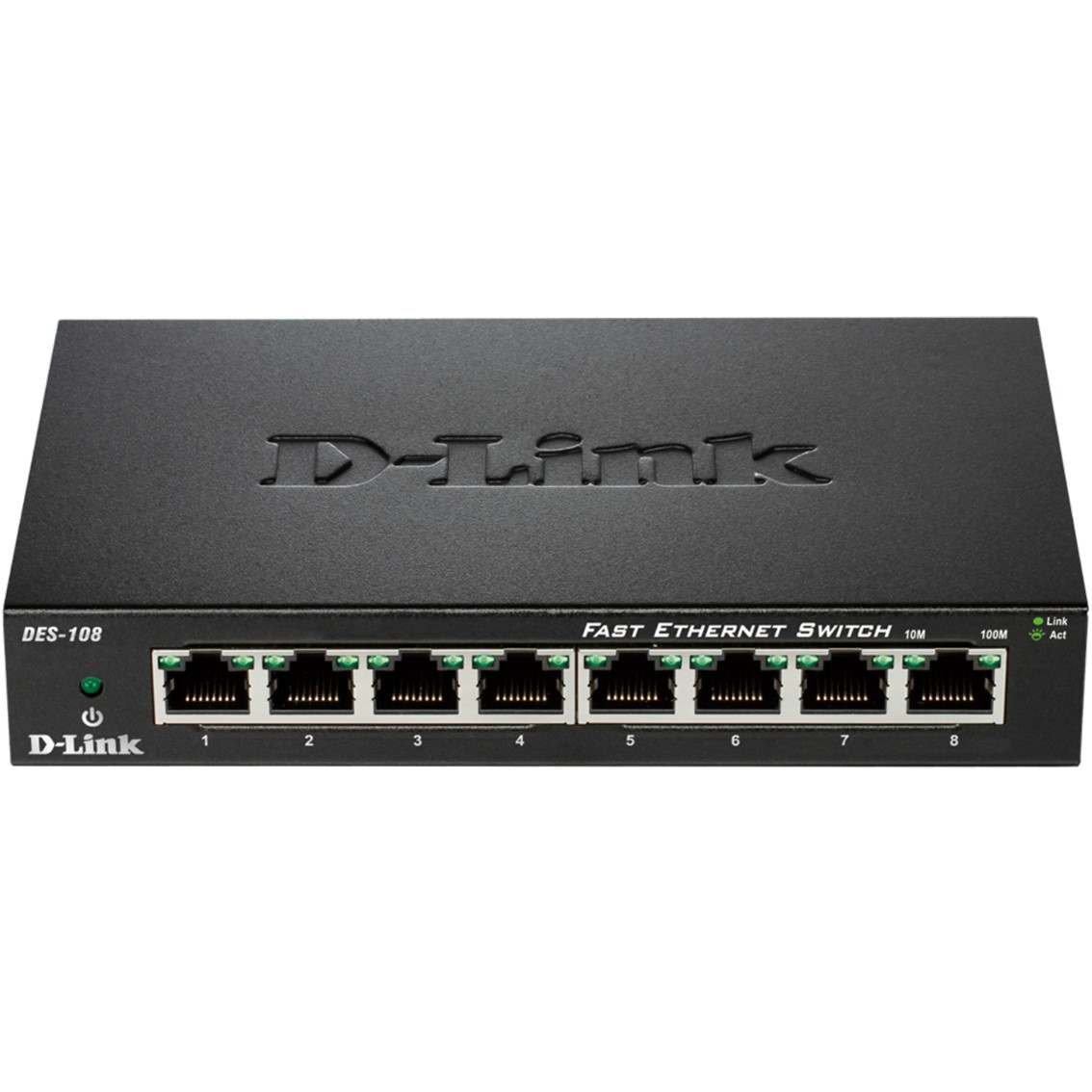 SWITCH 8 PUERTOS 10/100 FAST ETHERNET D-LINK