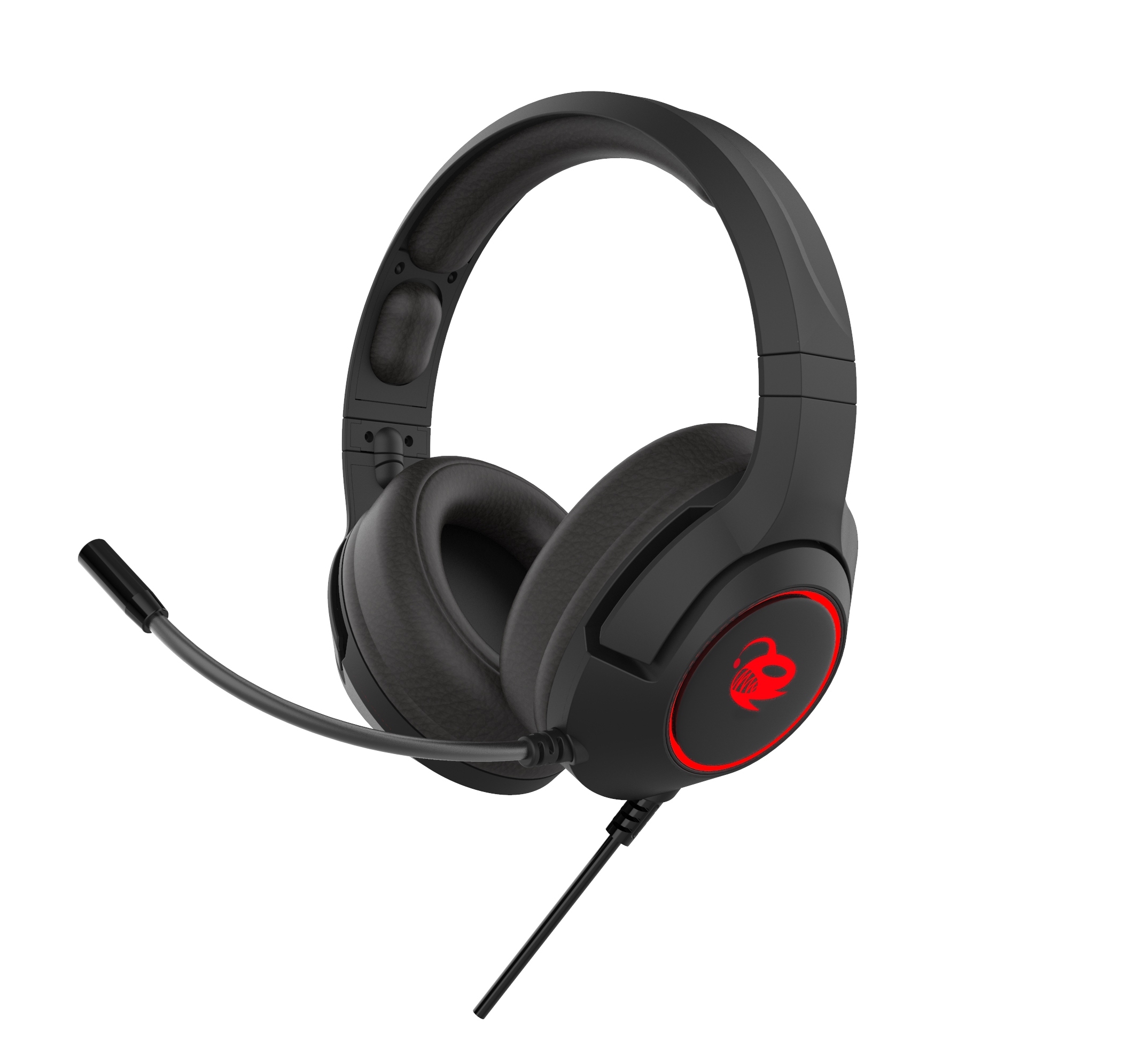AURICULARES CON MICROFONO COOLBOX GAMING DEEPCHROMA GAMING RGB JACK