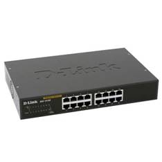 SWITCH 16PORT 10/100/1000 GIBABIT METAL COPPER DESKTOP SWITCH D-LINK