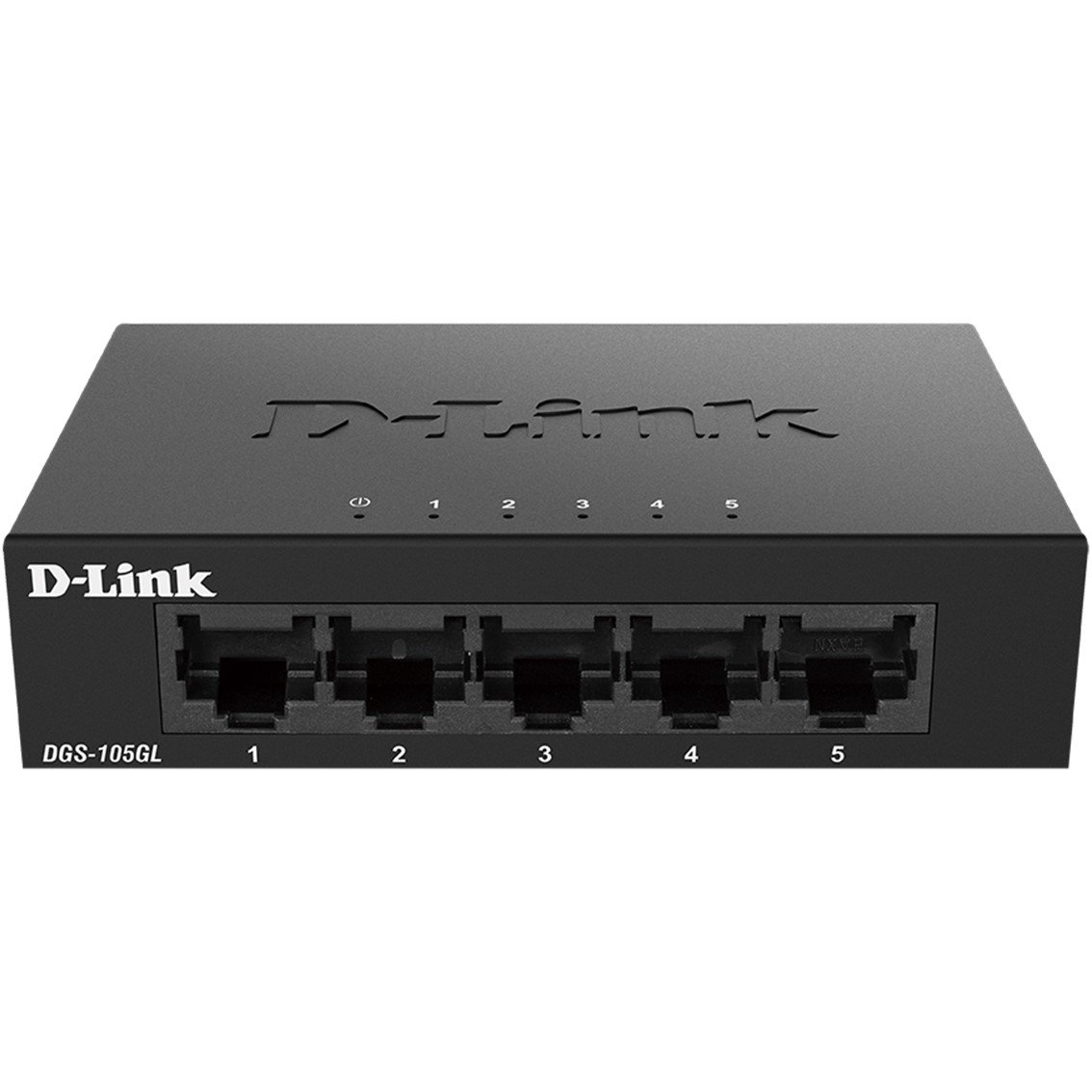 SWITCH D-LINK 5 PUERTOS GIGABITE PLUG & PLAY METAL