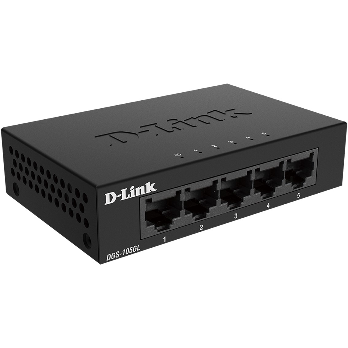 SWITCH D-LINK 5 PUERTOS GIGABITE PLUG & PLAY METAL