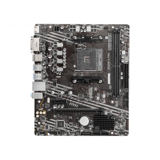 PLACA BASE MSI AM4 A520M-A PRO M-ATX DDR4