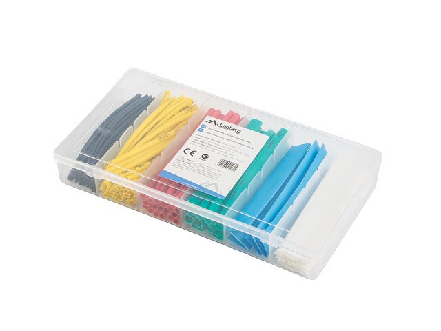 TUBO LANBERG TERMORRETRACTIL 100 UDS 100MMX15 A 13MM MULTICOLOR