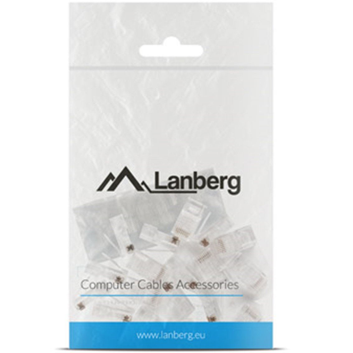 CONECTOR CAT 6 LANBERG UTP 8P8C PACK 20 UDS