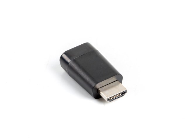ADAPTADOR LANBERG HDMI MACHO/ VGA HEMBRA NEGRO